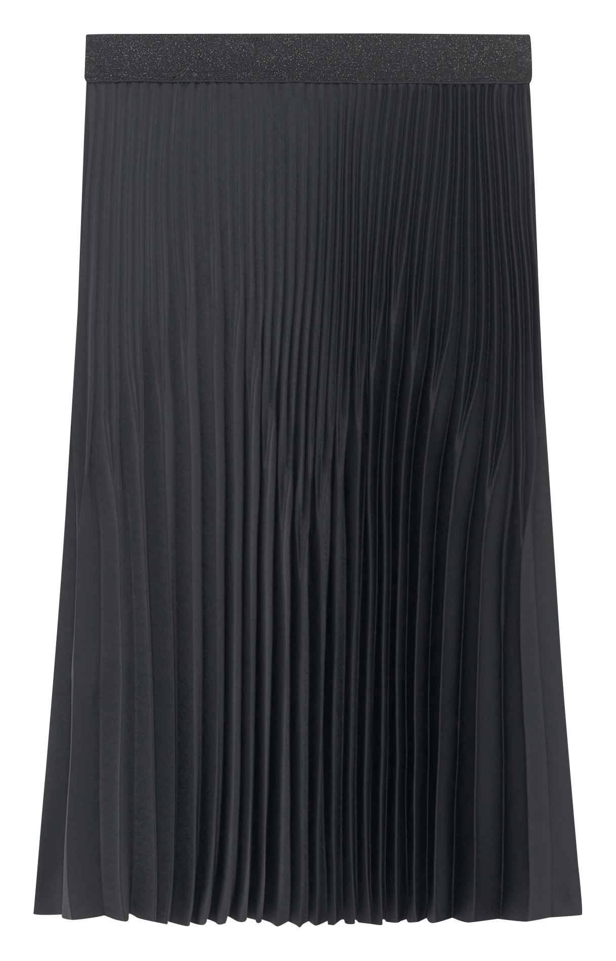 Short flared pleated skirt PABLO Black