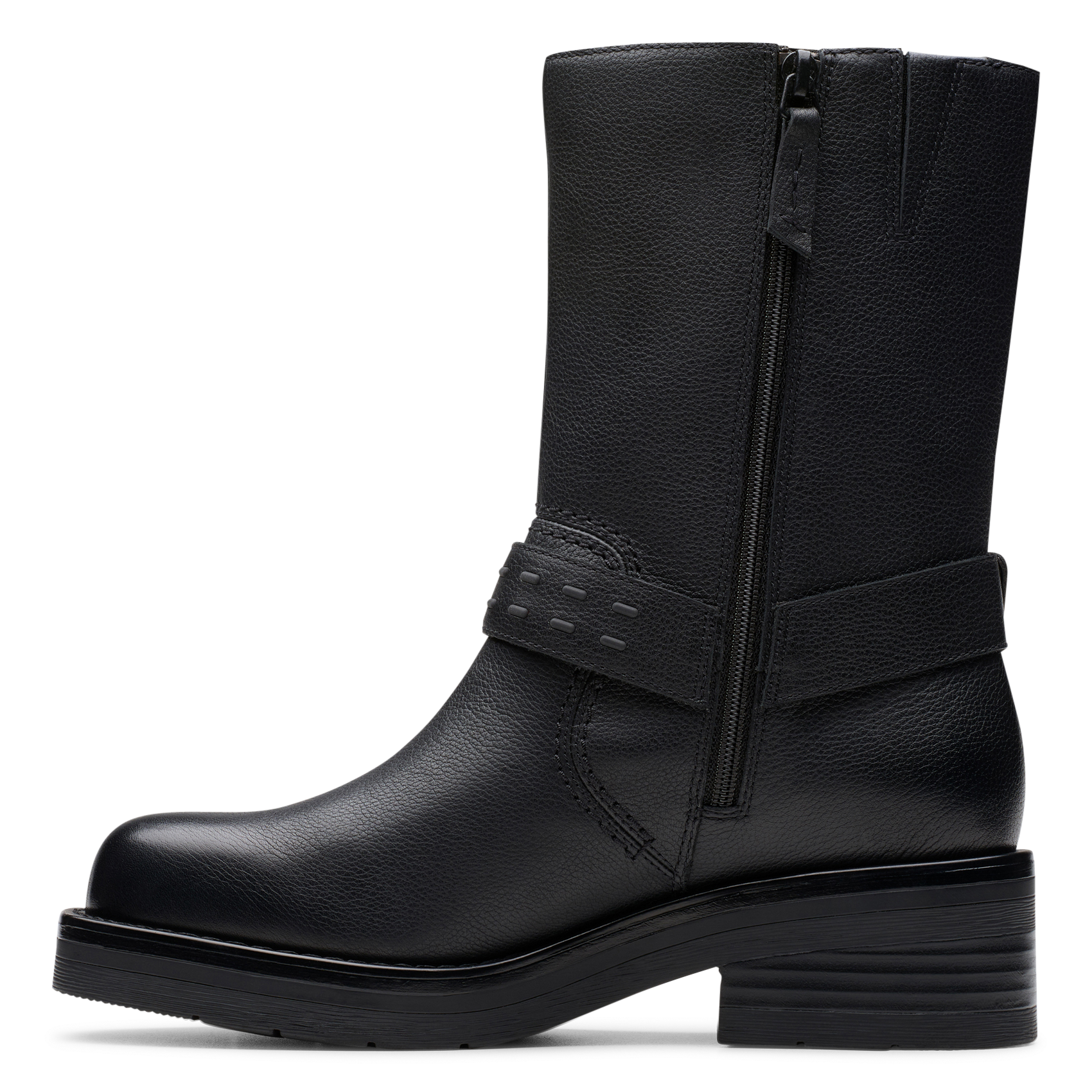 Bianca - Lederstiefeletten CLARKS Schwarz