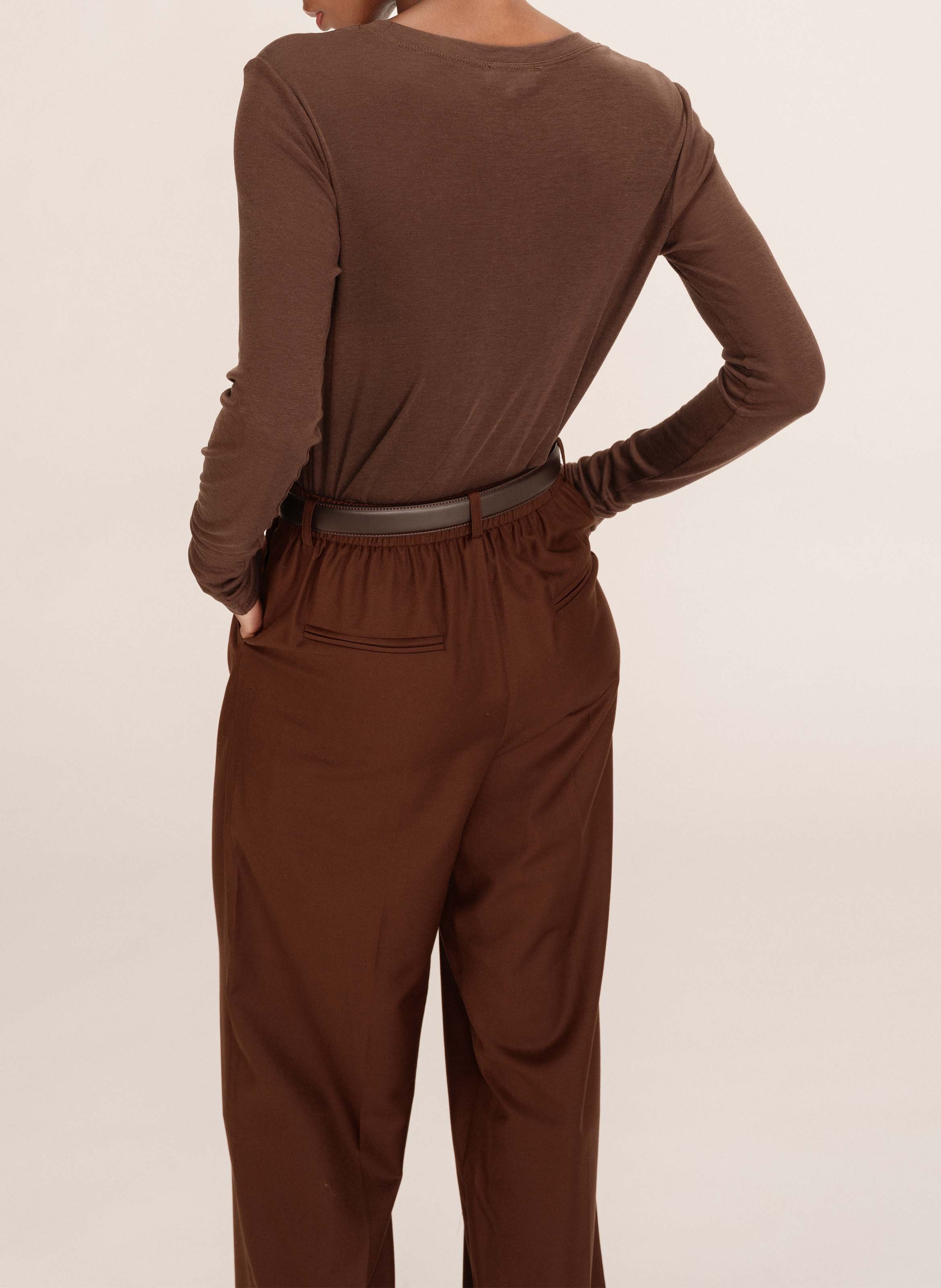 Cotton T-shirt GRACE ET MILA Brown