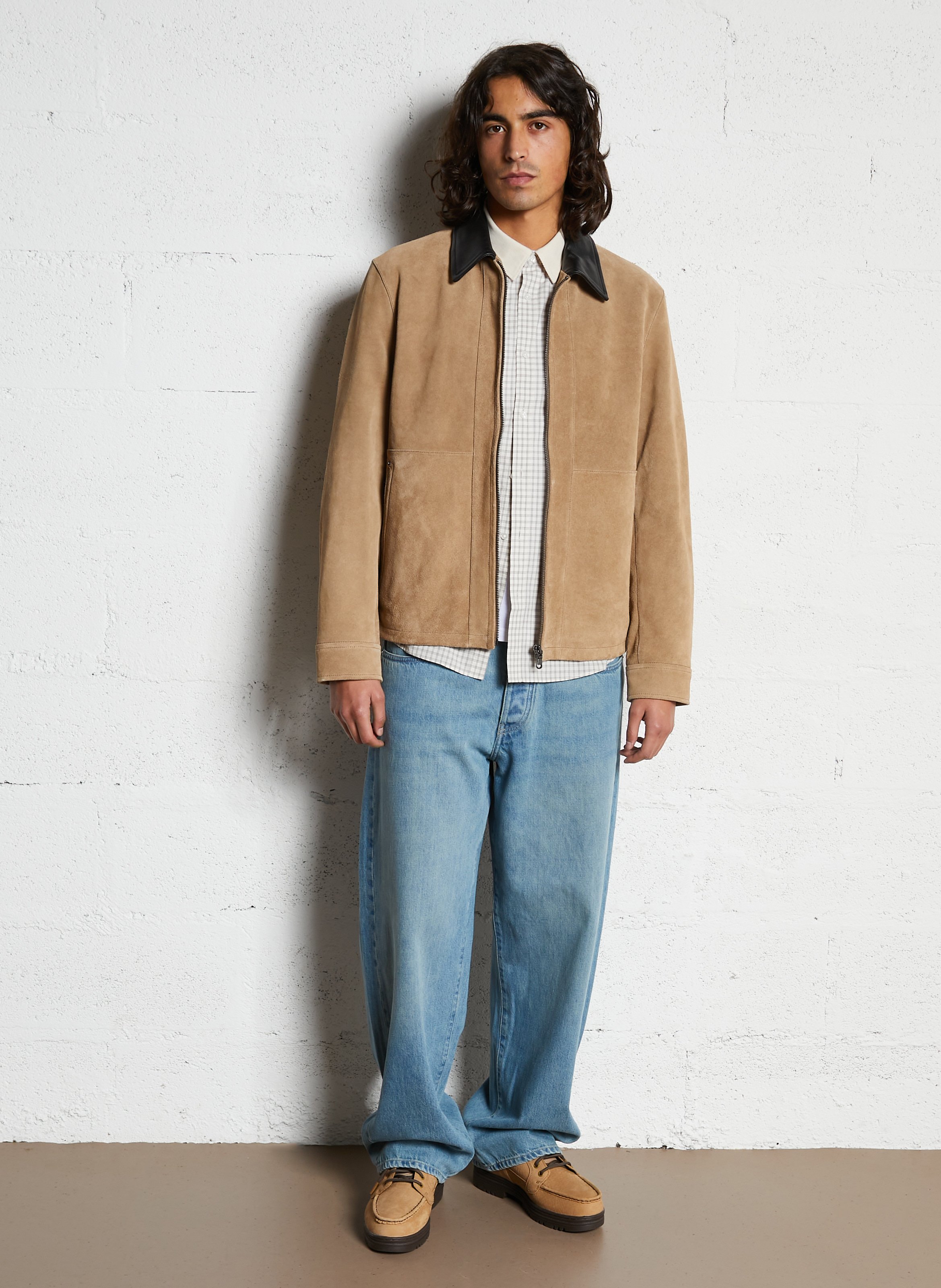 Gerade geschnittene Jeans mit Umschlag IKKS Blau