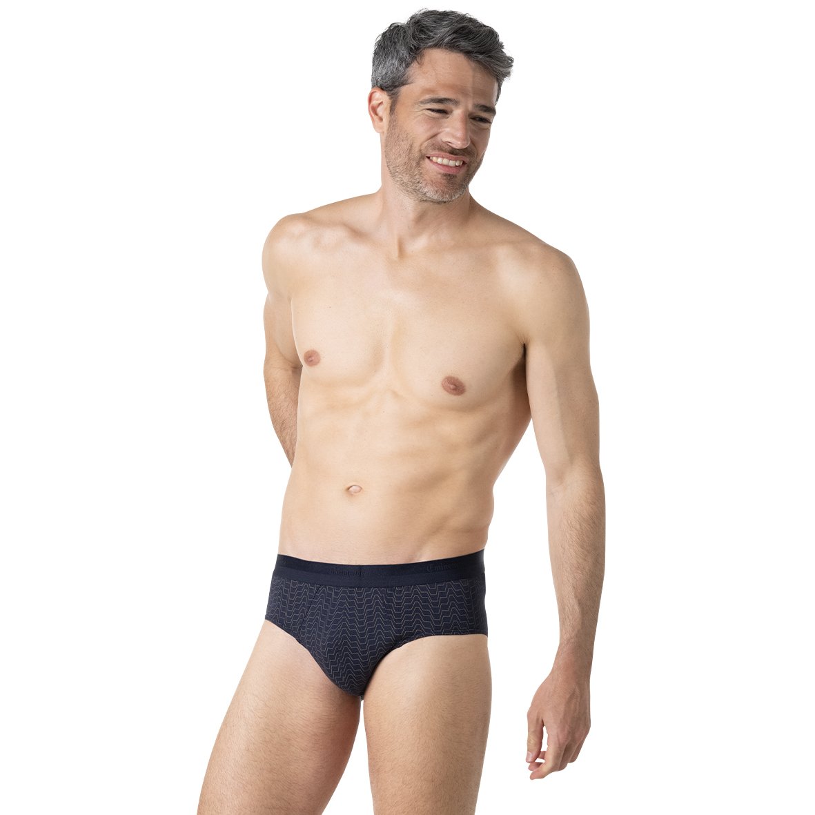Pack of 10 low-rise briefs Brown