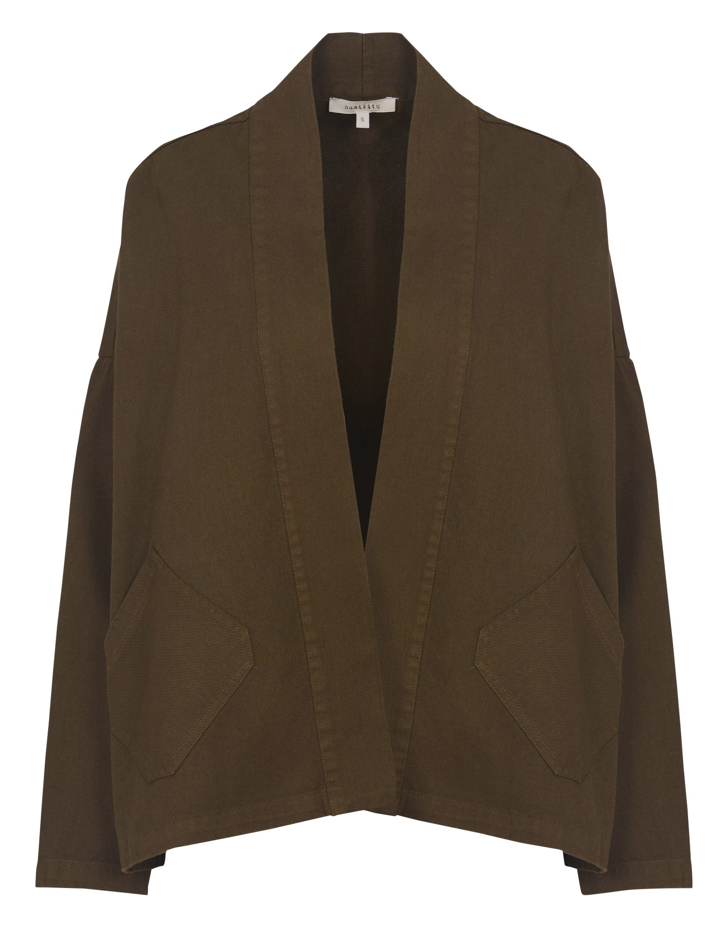 Katoenen gewatteerd jasje HUMILITY Groen