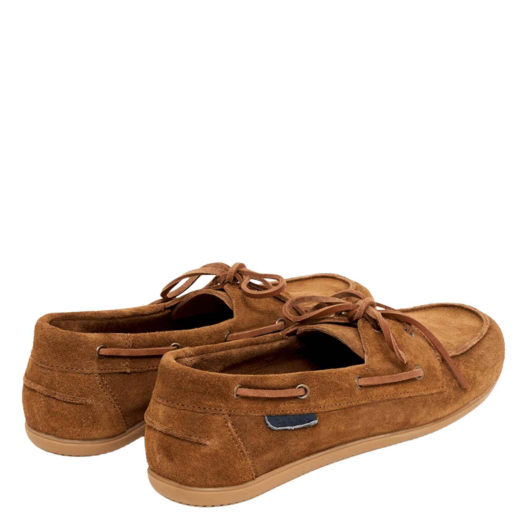 Bootschoenen van leer PABLO Bruin