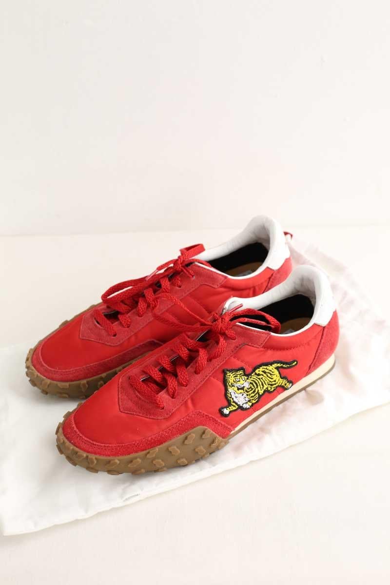 Baskets KENZO - SECONDE MAIN Rouge