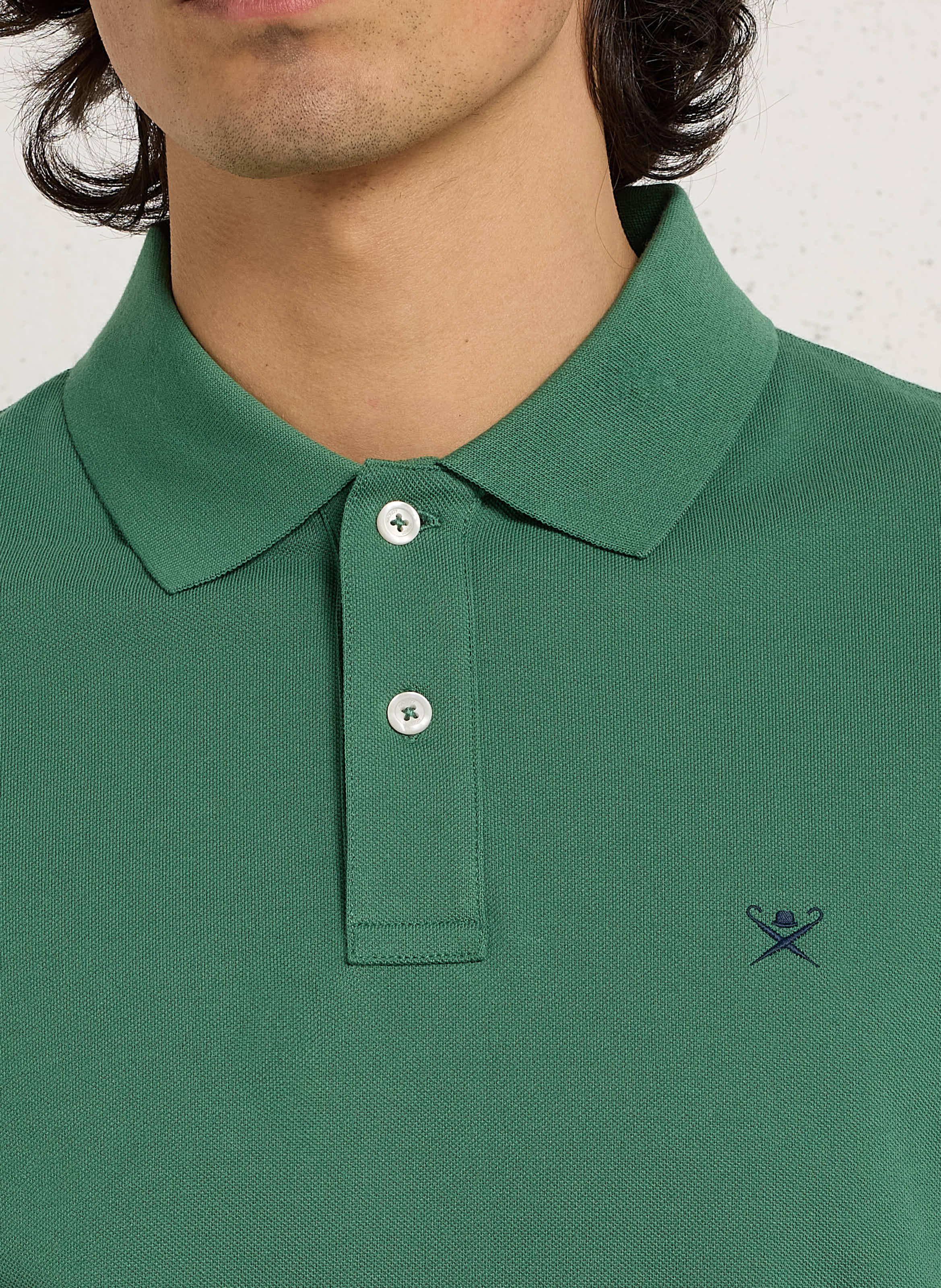 Polo met korte mouwen HACKETT Groen