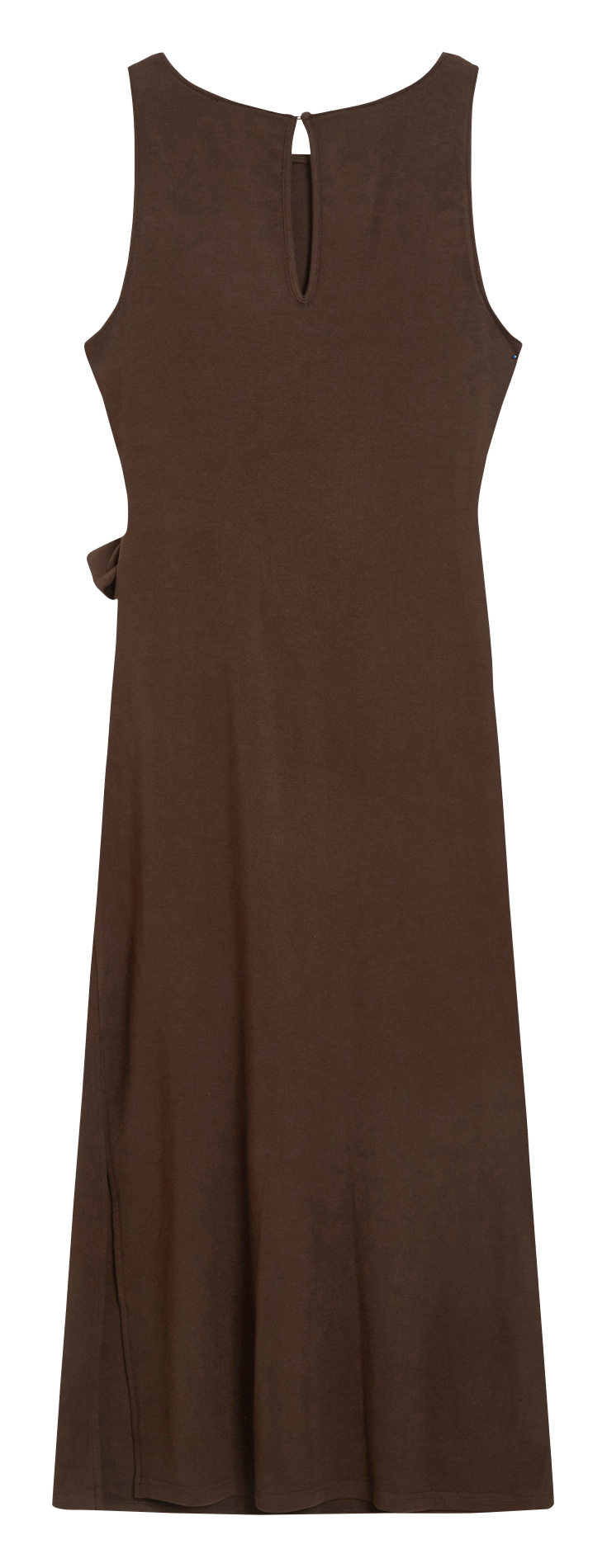 Robe midi col rond  GRACE ET MILA Marron