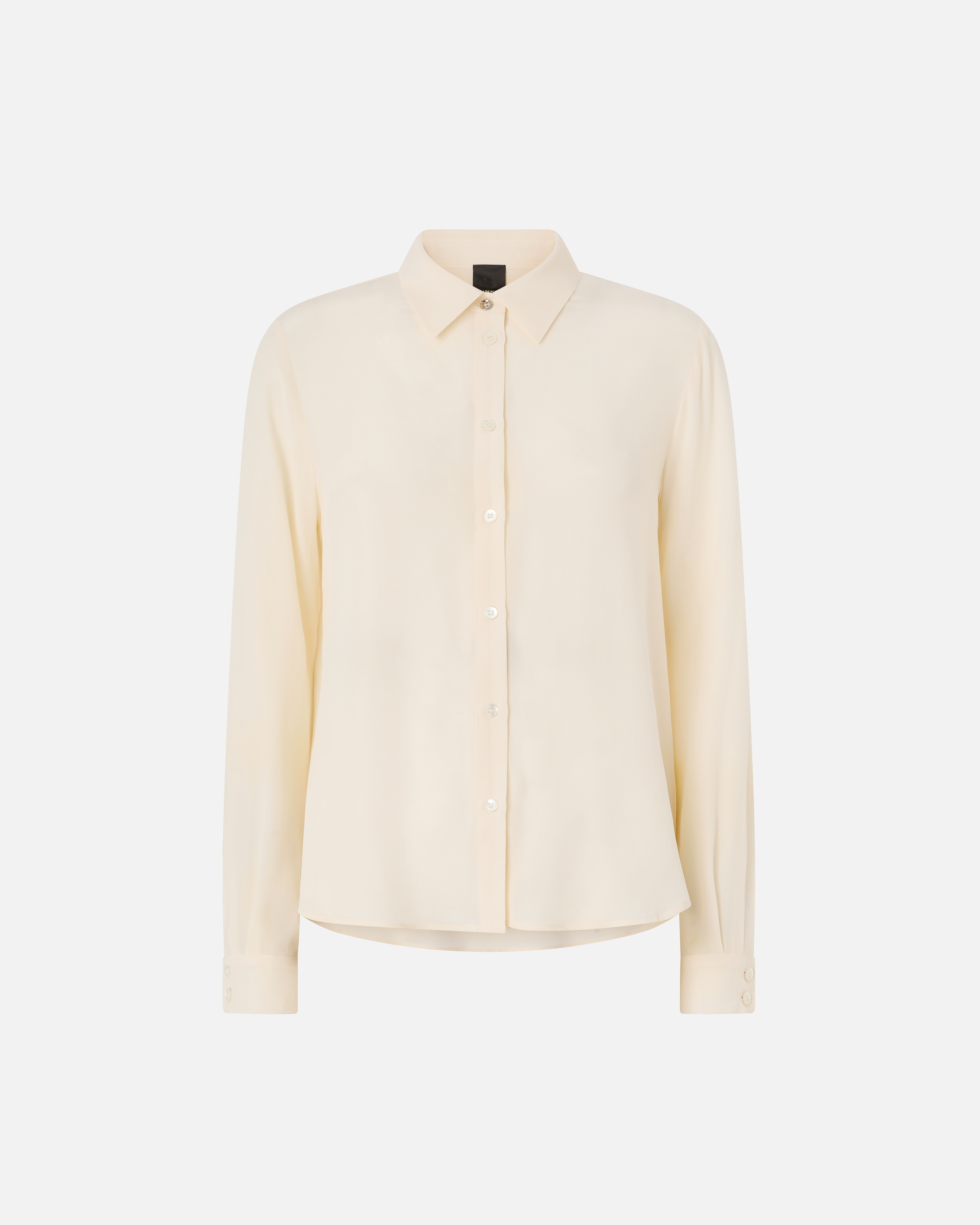 Sand wash silk shirt PINKO Beige