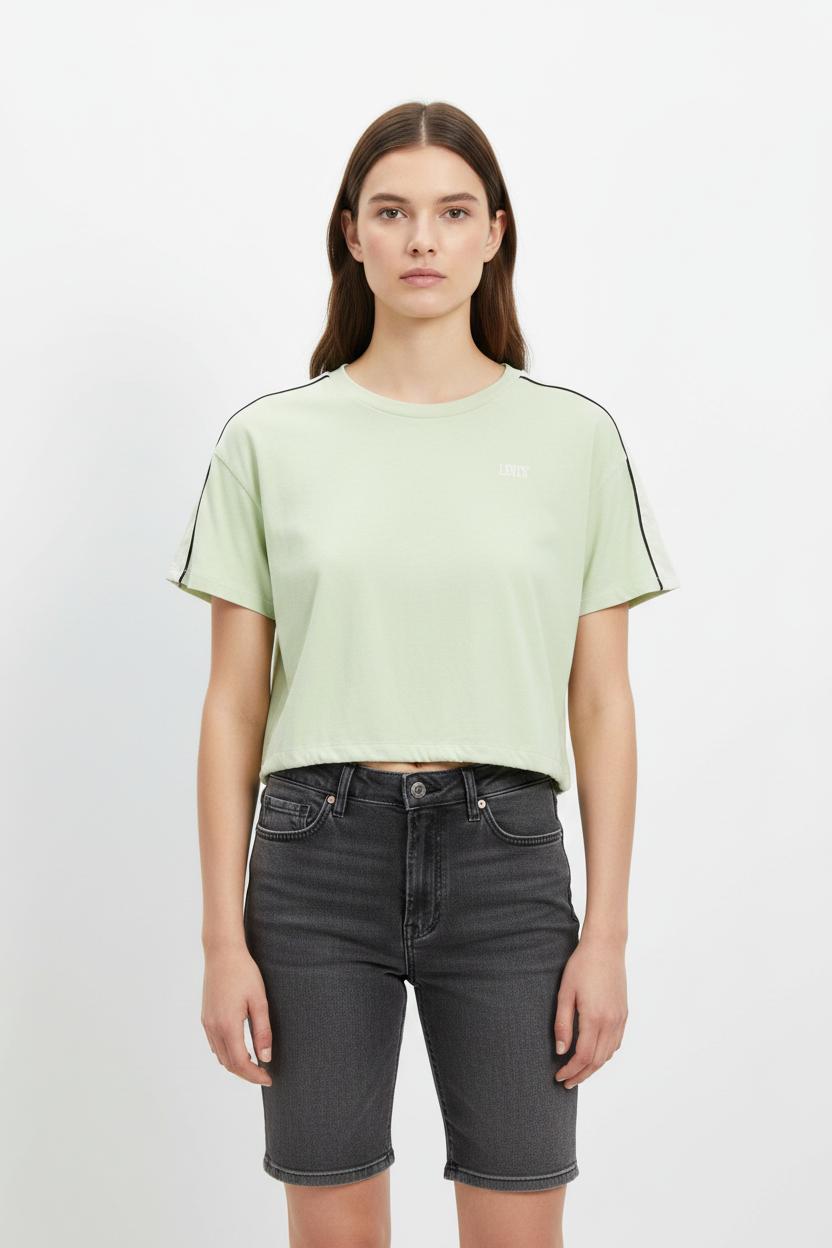 Tommy Badge T-shirt LEVI'S - Seconde main Green