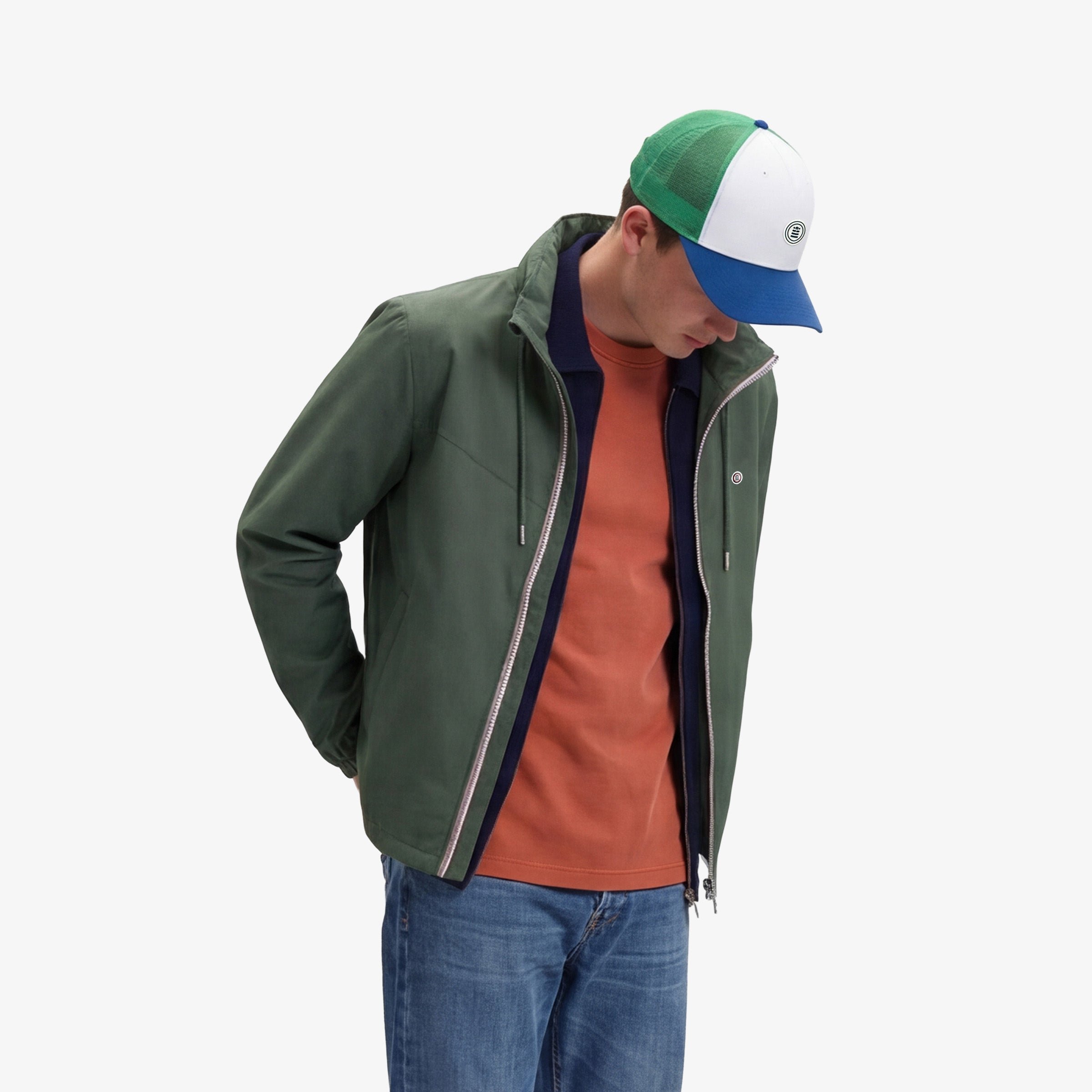 Waterproof jacket SERGE BLANCO Green
