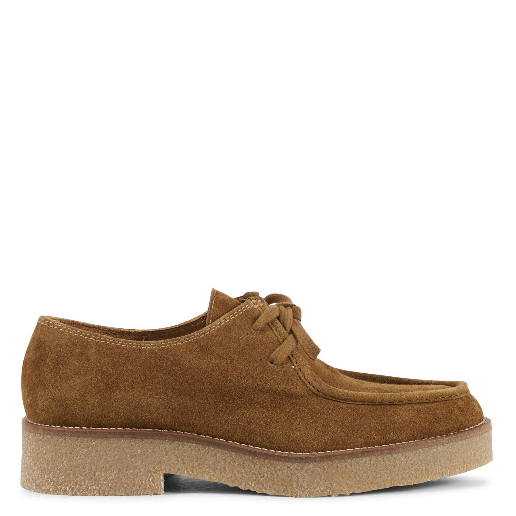 Leather Derby shoes MAISON 123 Beige