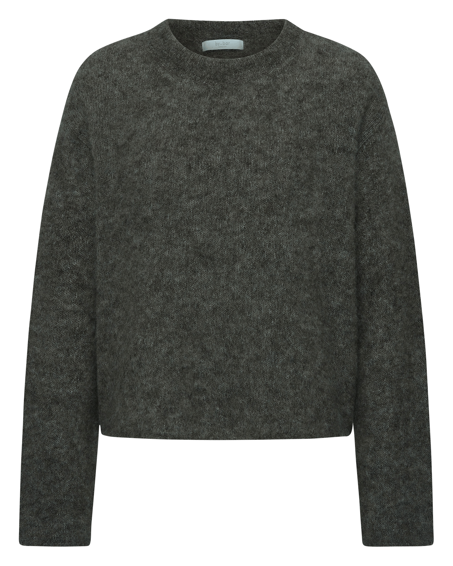 Oversized wool-blend sweater BY BAR Brown