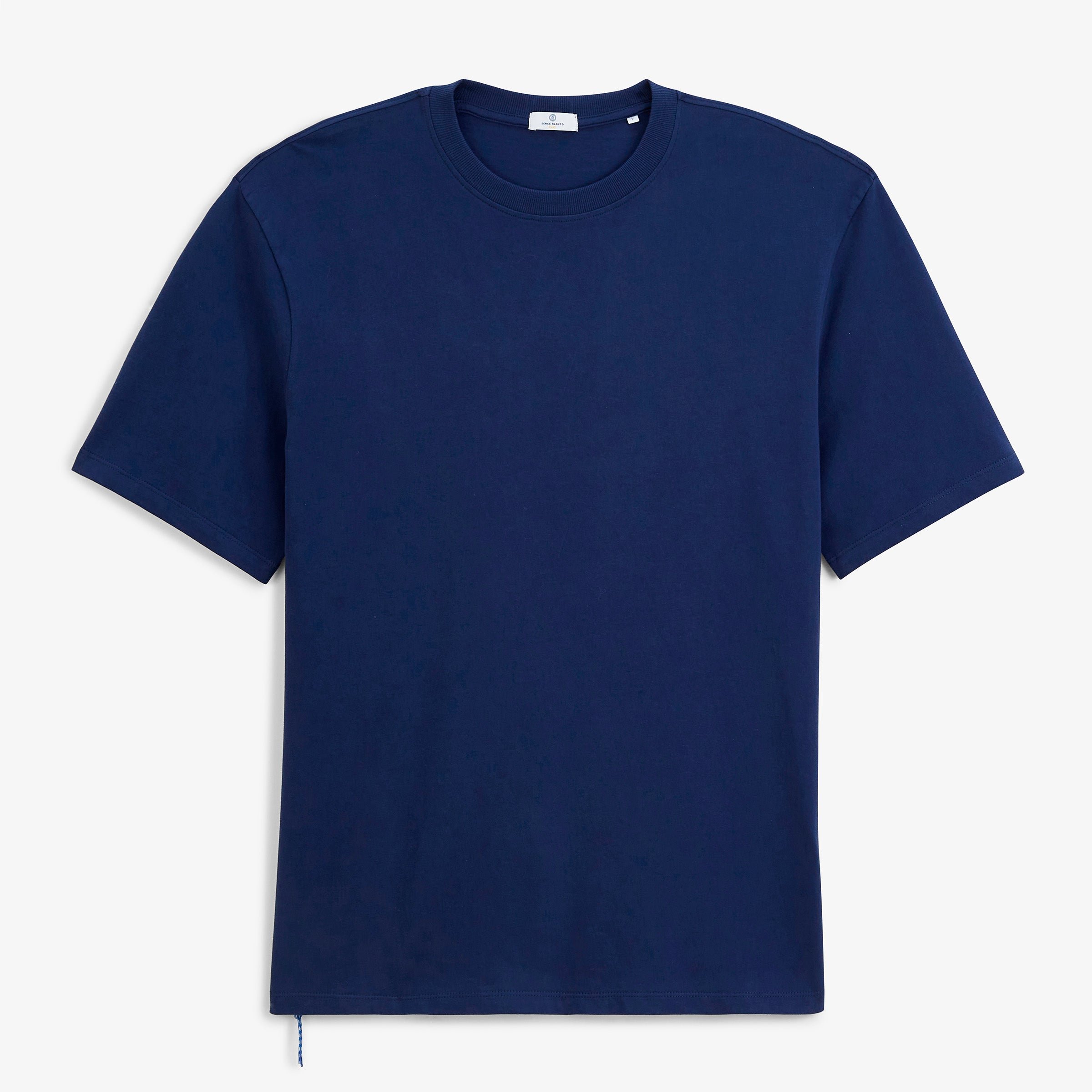 Oversized short-sleeved T-shirt SERGE BLANCO Blue