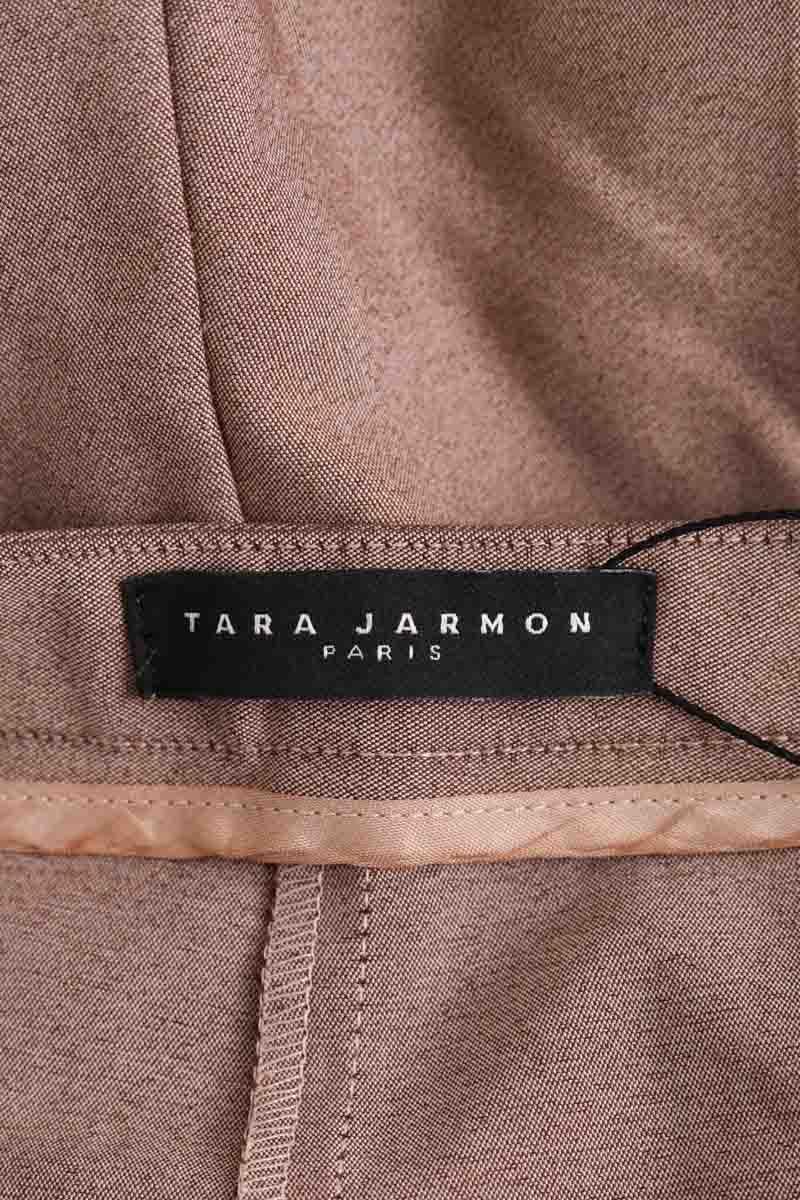 Straight-leg pants TARA JARMON - Seconde Main Beige