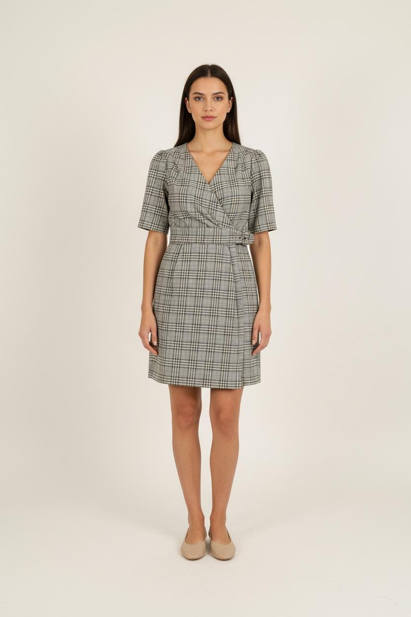 Short & midi dress TARA JARMON - Seconde Main Brown