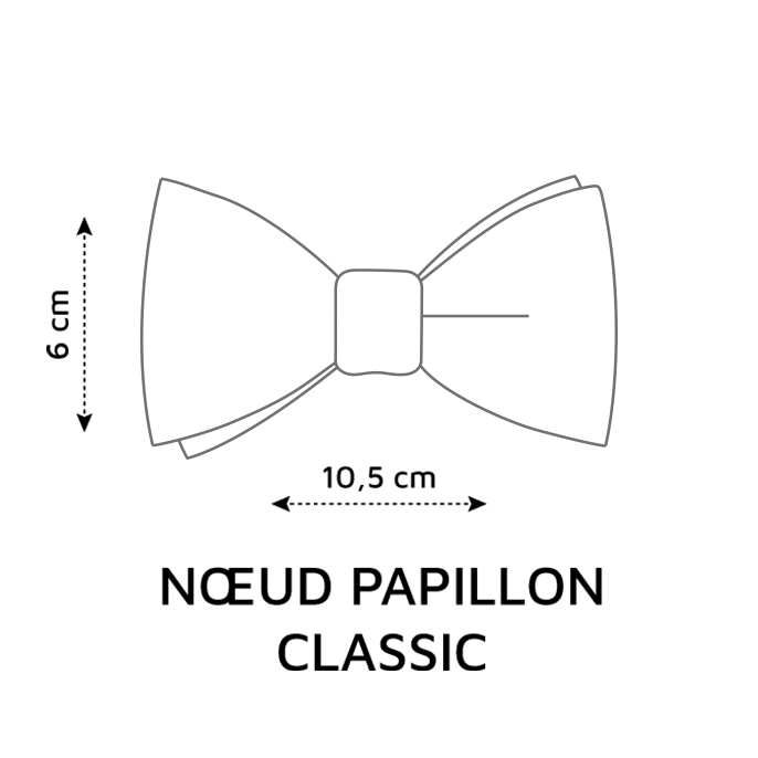 Floral print cotton bow tie LE COQ EN PAP' Red