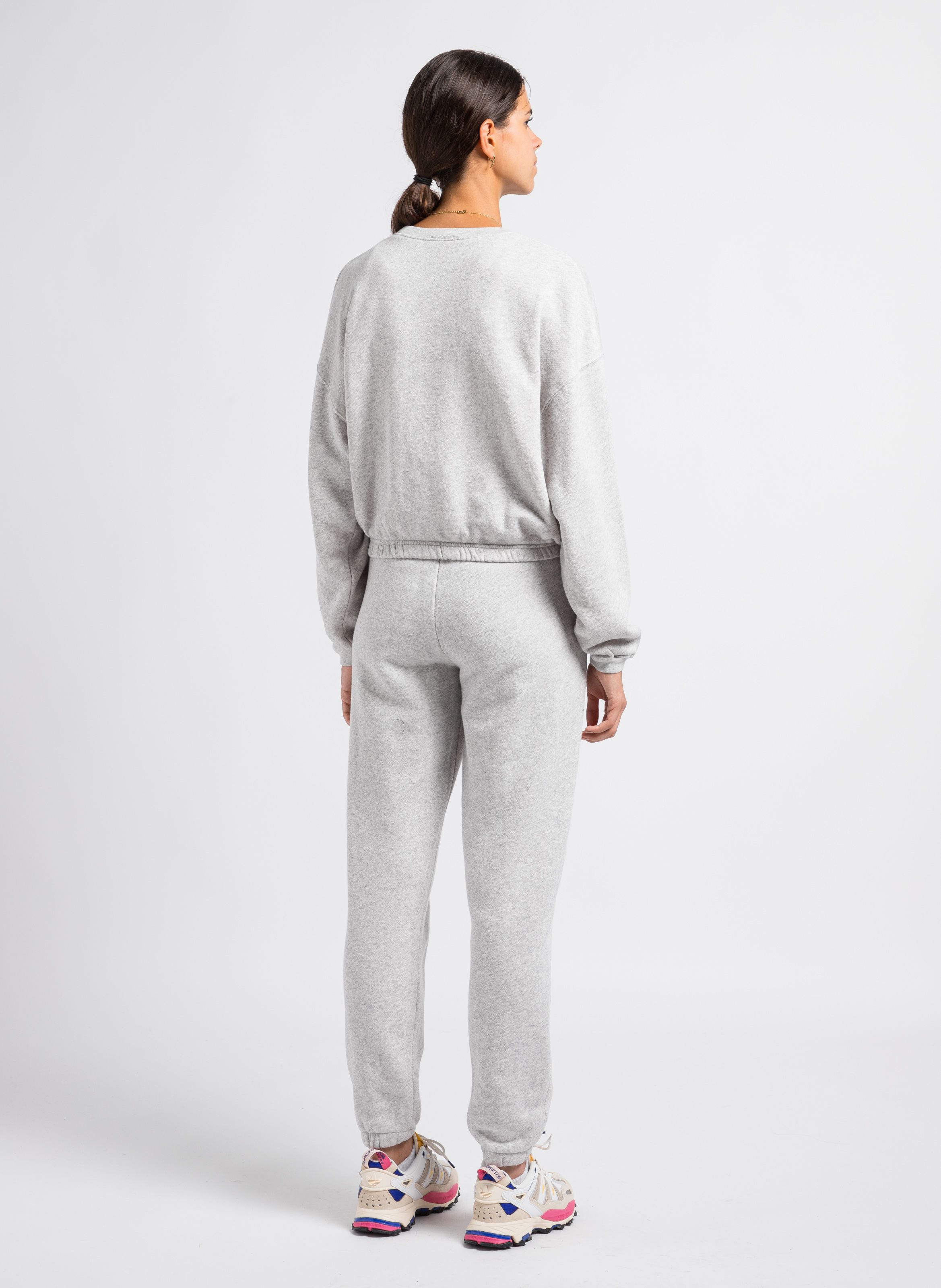 High waisted cotton discount sweatpants