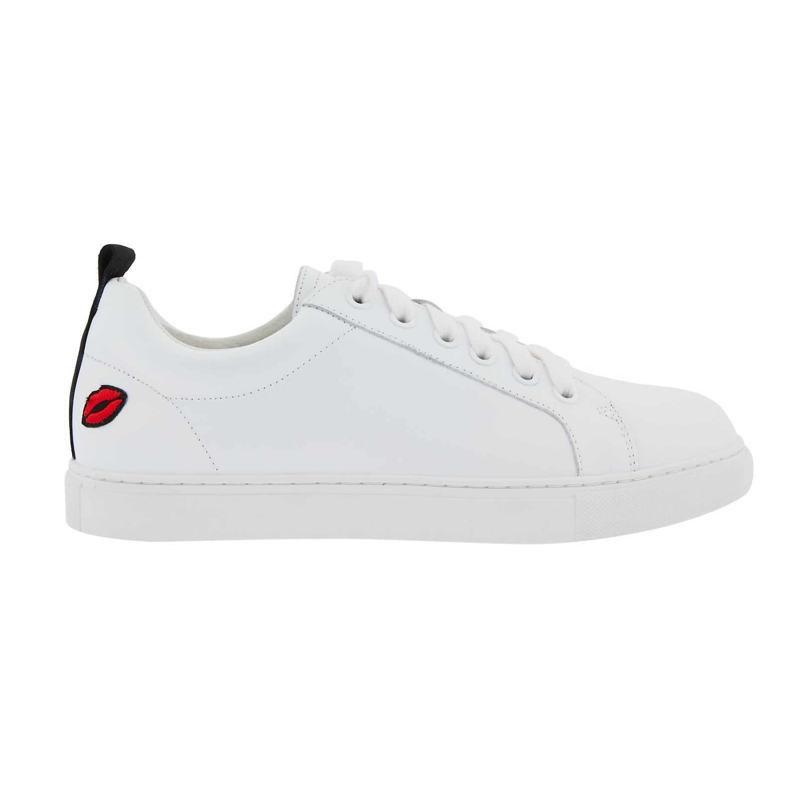 Leather sneakers BONS BAISERS PARIS White