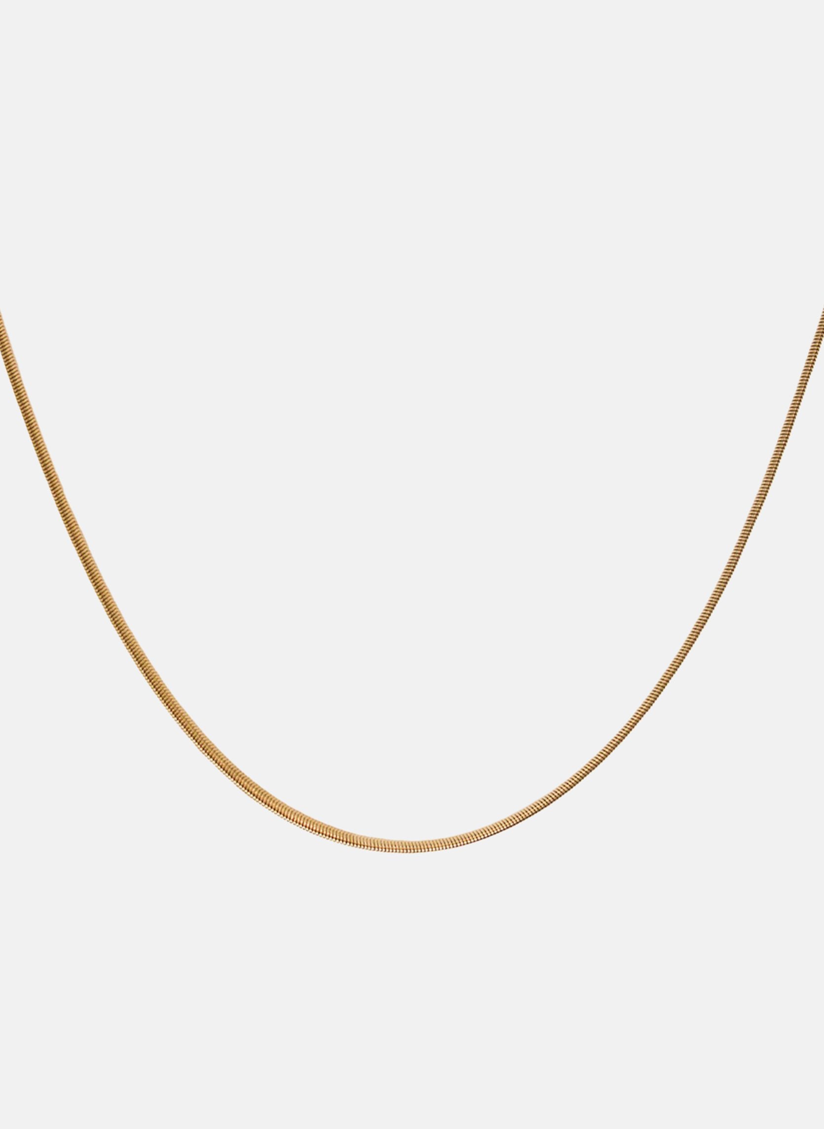 Sigma chain necklace AEC Paris Golden