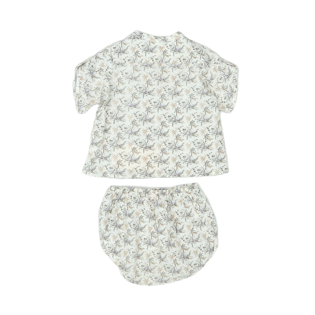 White Baby Set - 12 months BONPOINT - Seconde Main White