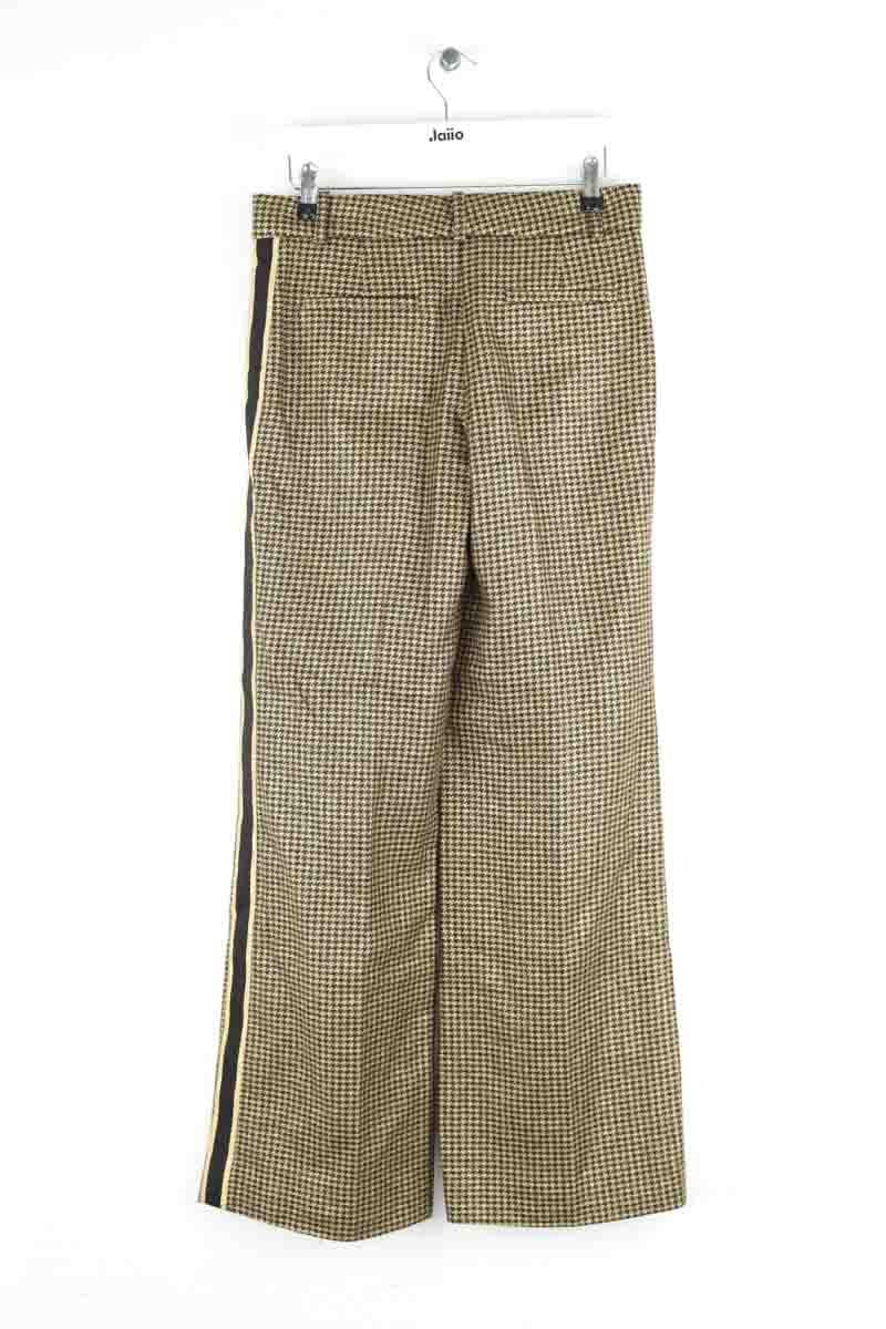 Bandol straight woollen trousers TARA JARMON - Seconde Main Brown