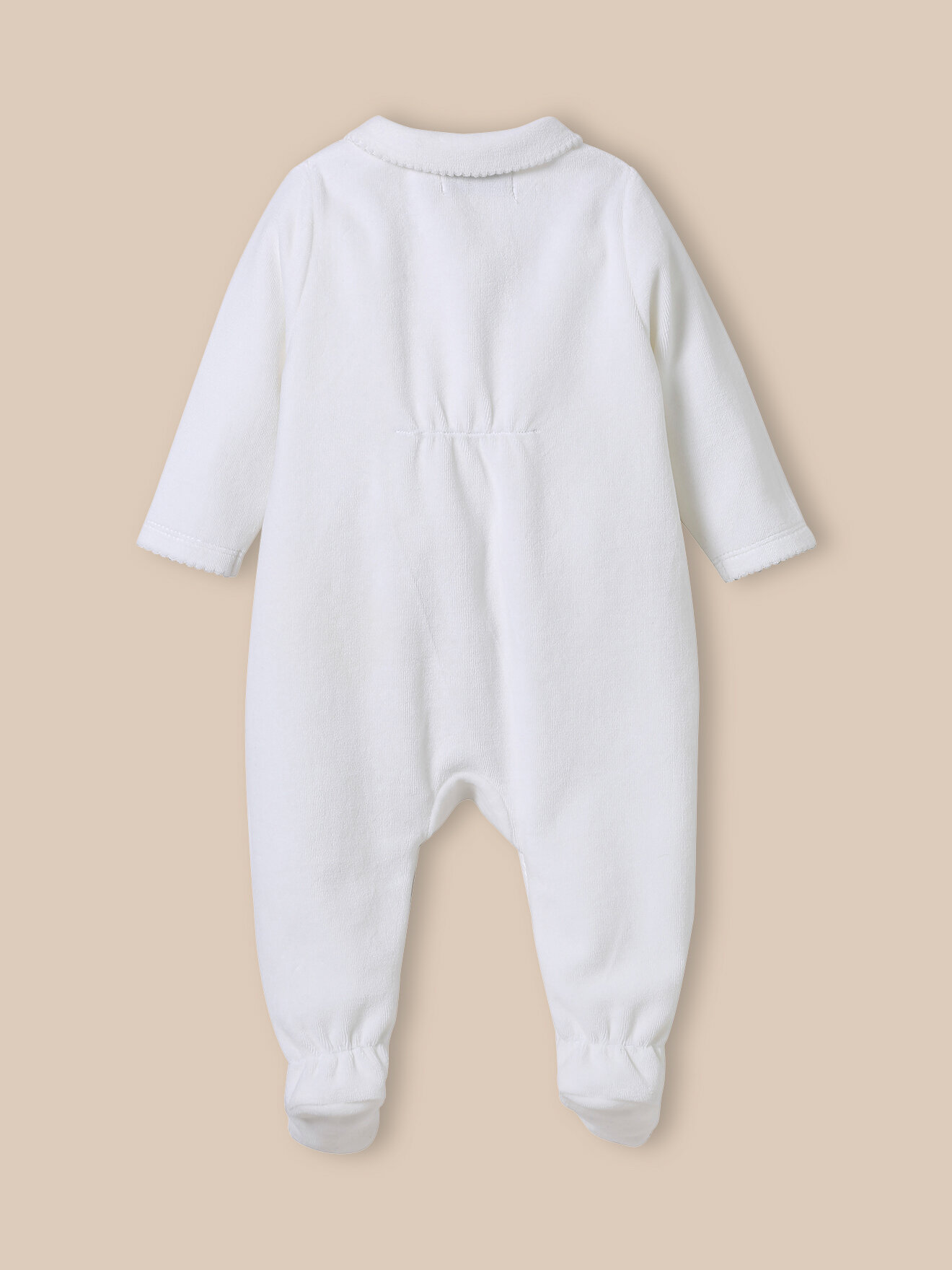 Sleep tight in velvet CYRILLUS White