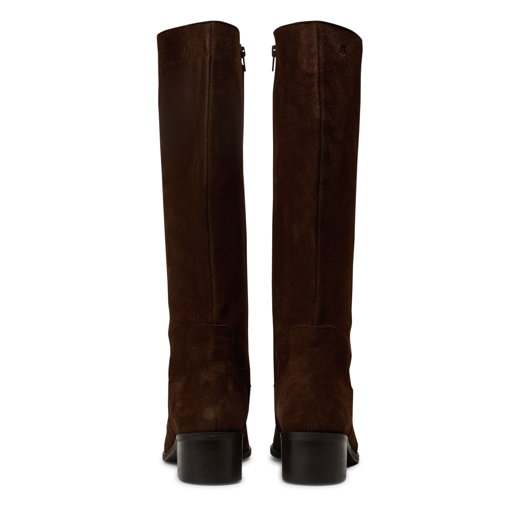 Bottes mi hautes en cuir suédé JB MARTIN Marron