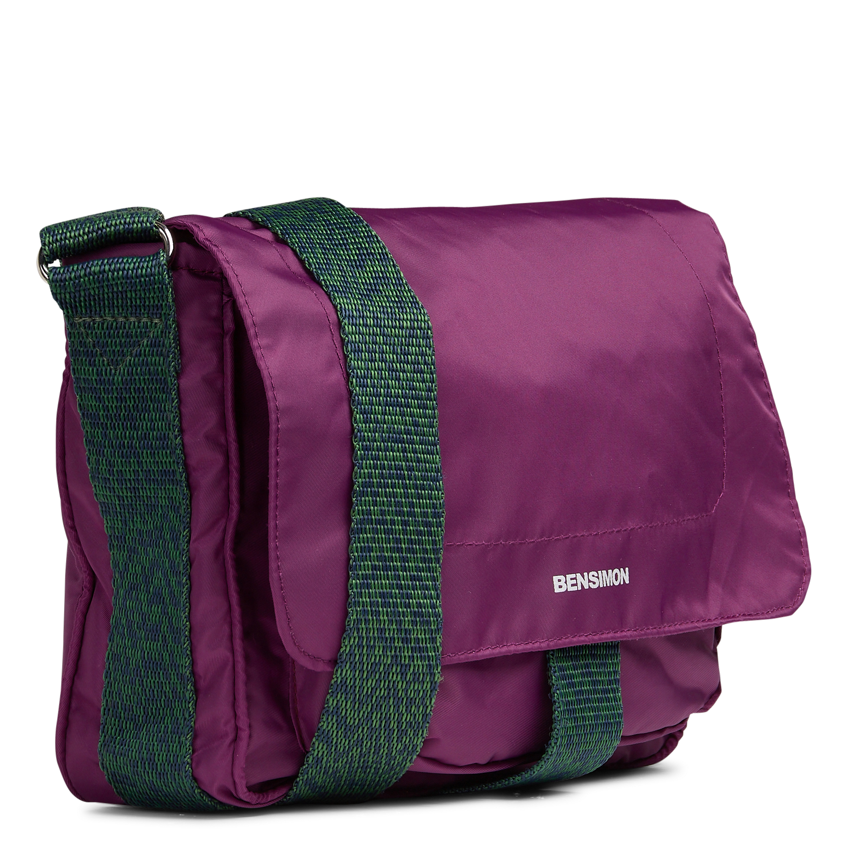 Baindeminuit shoulder bag BENSIMON Plums