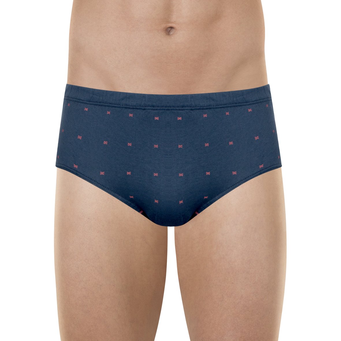 High-rise closed mercerized cotton panties EMINENCE