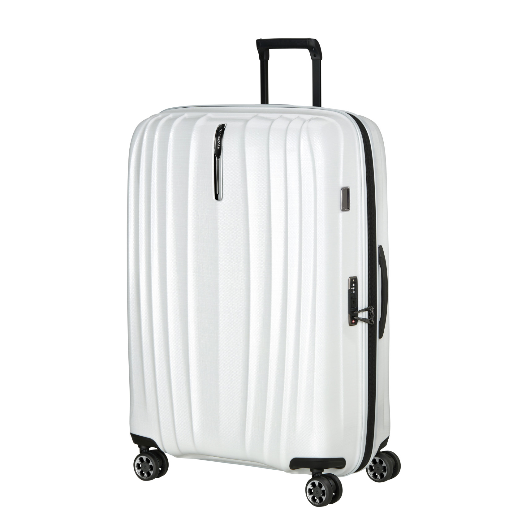 Nexis 4-wheel suitcase size XL SAMSONITE White