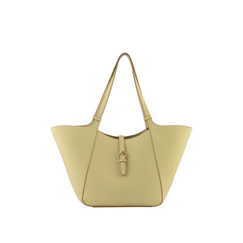 Sac porté épaule en cuir de vachette POURCHET