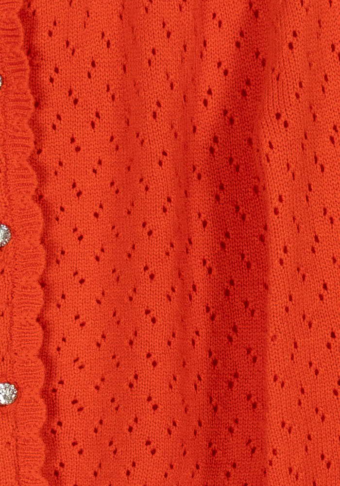 Cardigan Manoush - Seconde Main Orange