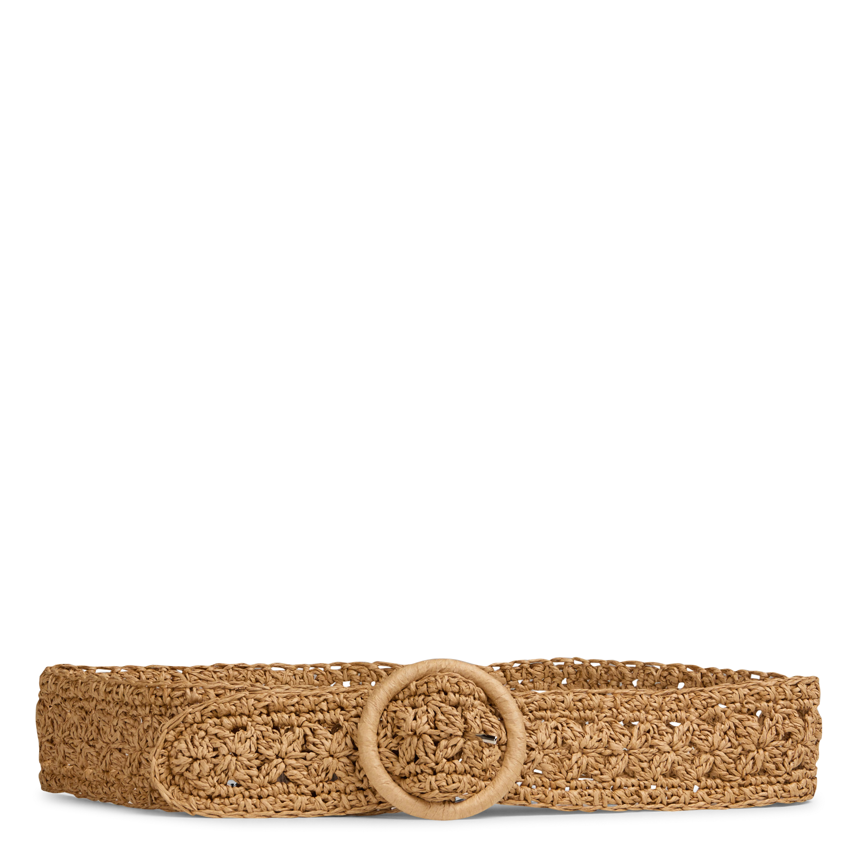 Crochet belt LA FEE MARABOUTEE Beige