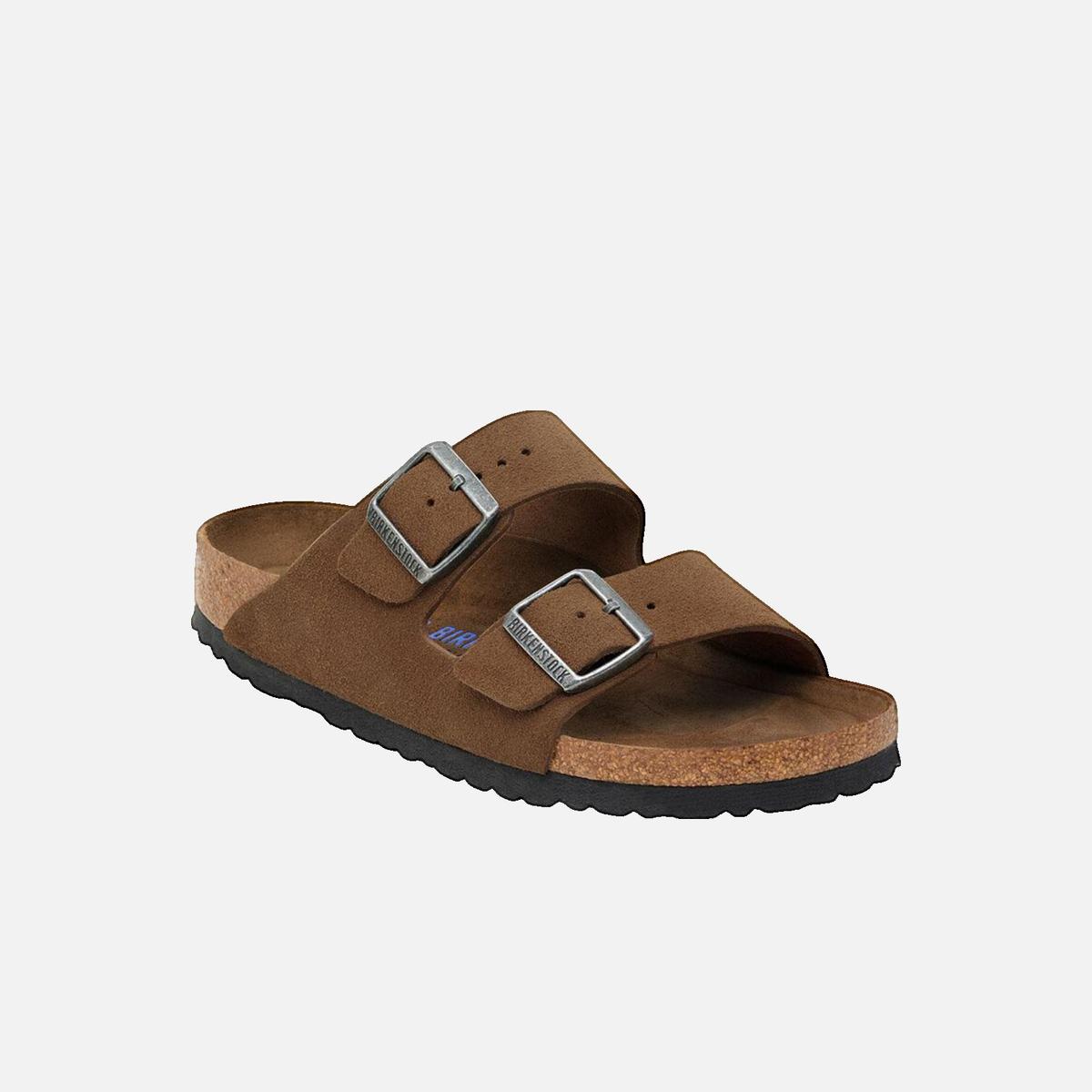 Sandales plates BIRKENSTOCK Marron