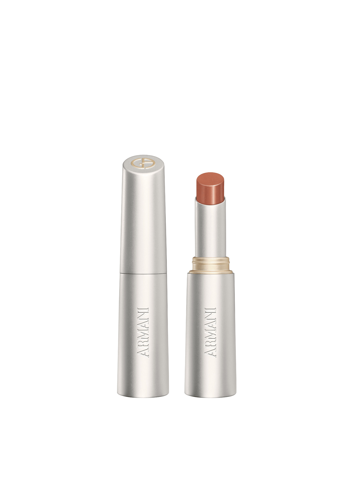 Prisma Glass Baume à lèvres couleur et brillance intense ARMANI Marron