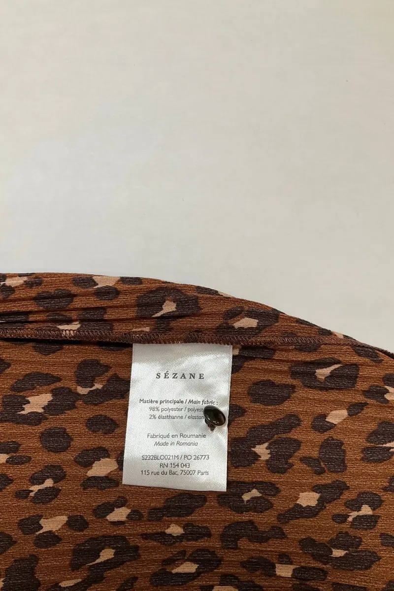 Blouse SEZANE - Seconde main Brown