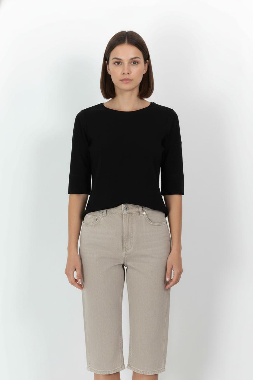T-shirt COMPTOIR DES COTONNIERS - Seconde main Black