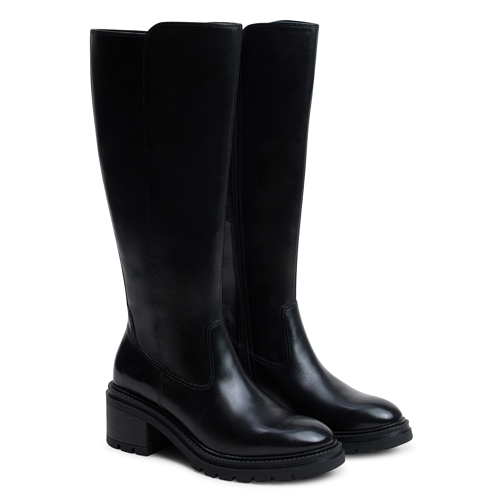 Lederstiefel JONAK Schwarz