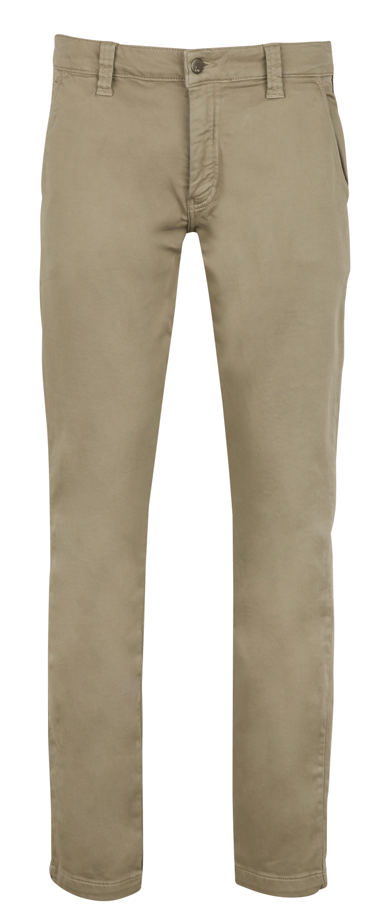 Slim-fit cotton-blend pants LE TEMPS DES CERISES White
