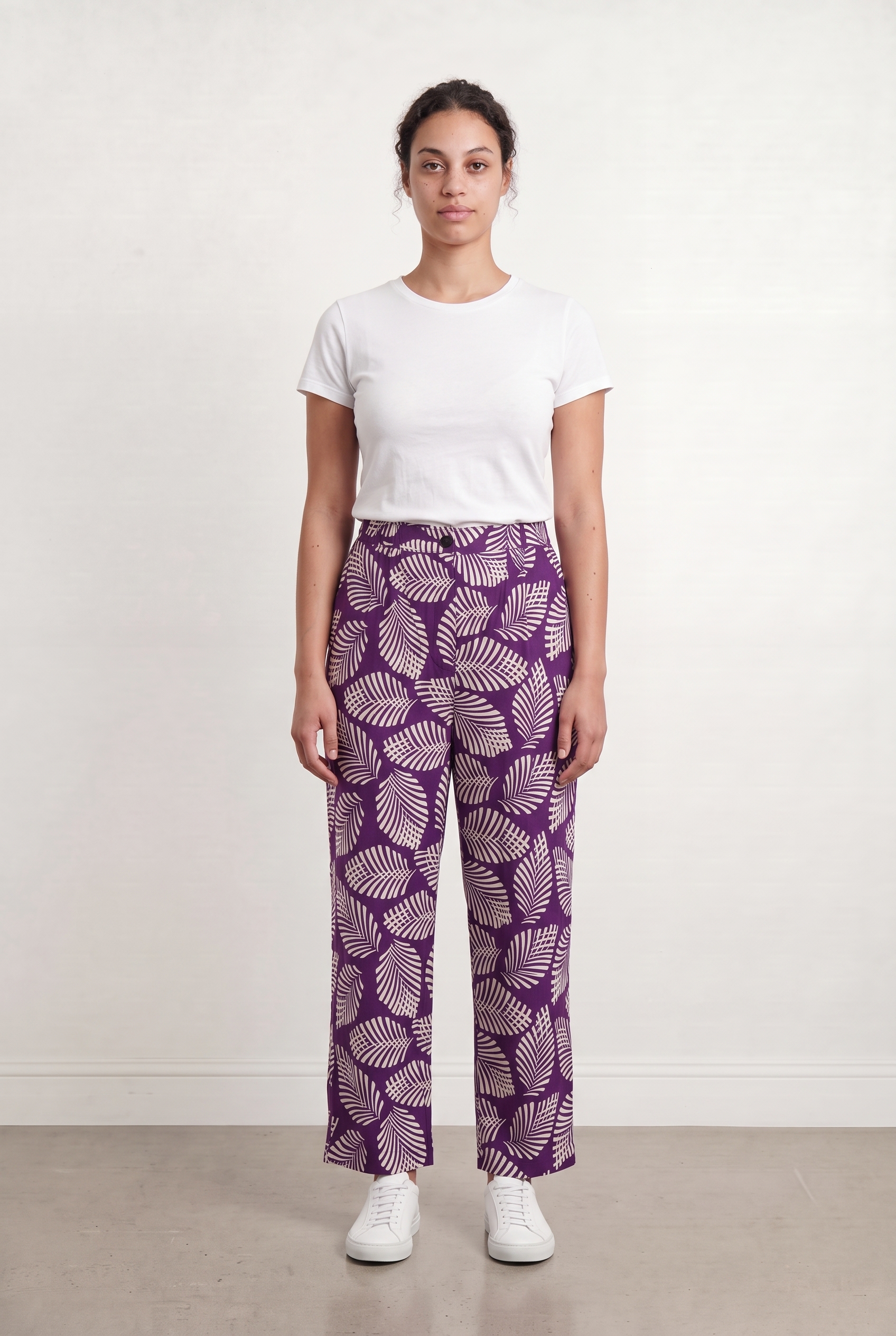 Pants CHLOE STORA - SECONDE MAIN Purple