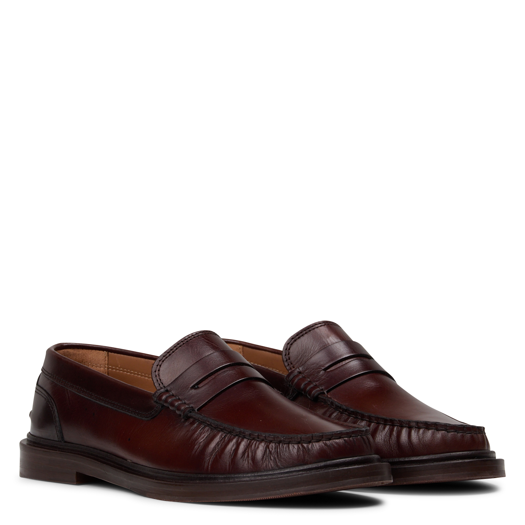 Mocassins en cuir  BOBBIES Marron