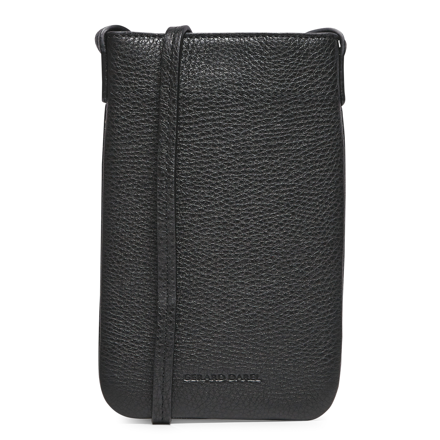 Mini sac bandoulière en cuir GERARD DAREL Noir