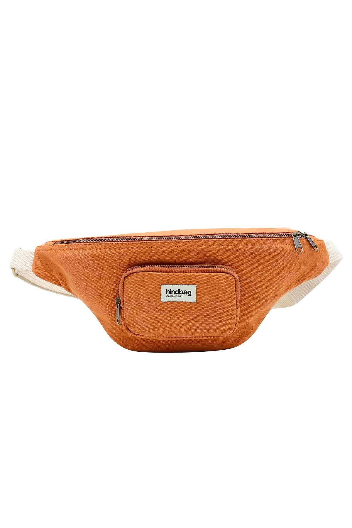 Cotton waist bag HINDBAG Orange