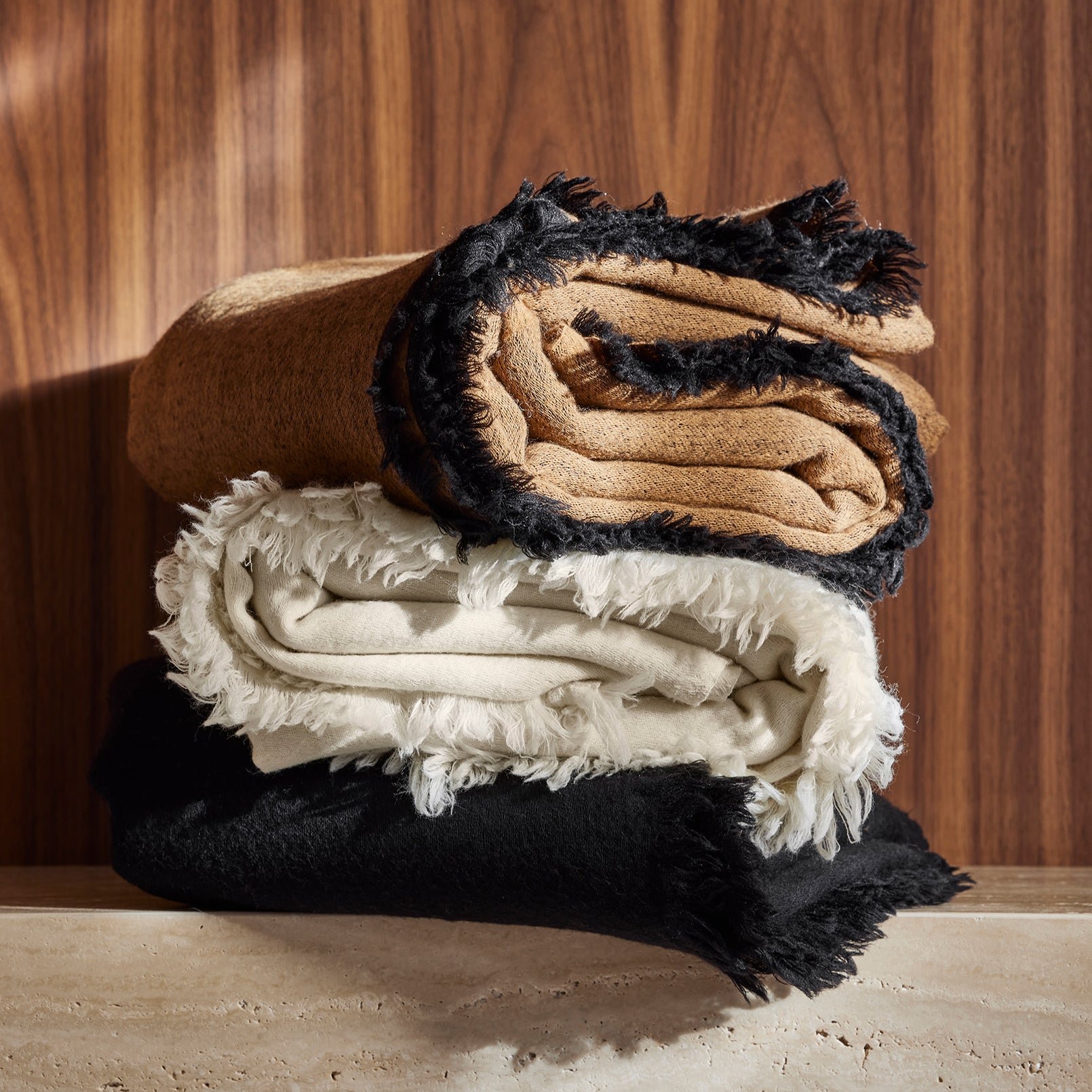 ALENA - Throw MADURA Beige