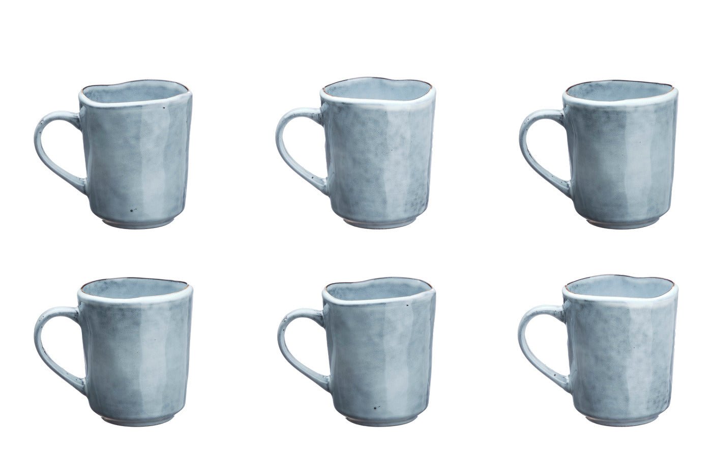 Cloud mug 40cl - 6 pieces - storm gray BJORN Grey