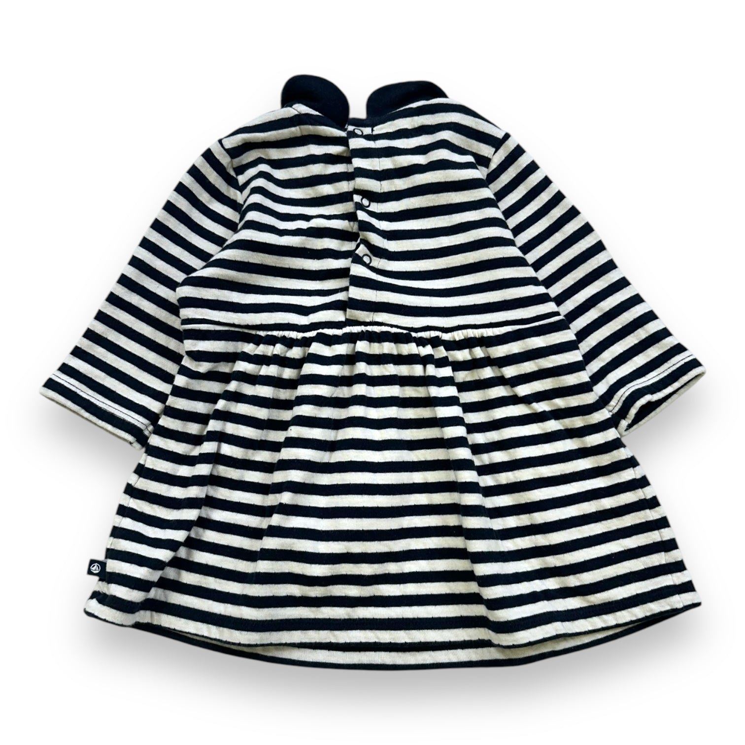 Blue baby dress - 6 months PETIT BATEAU - Seconde Main Blue