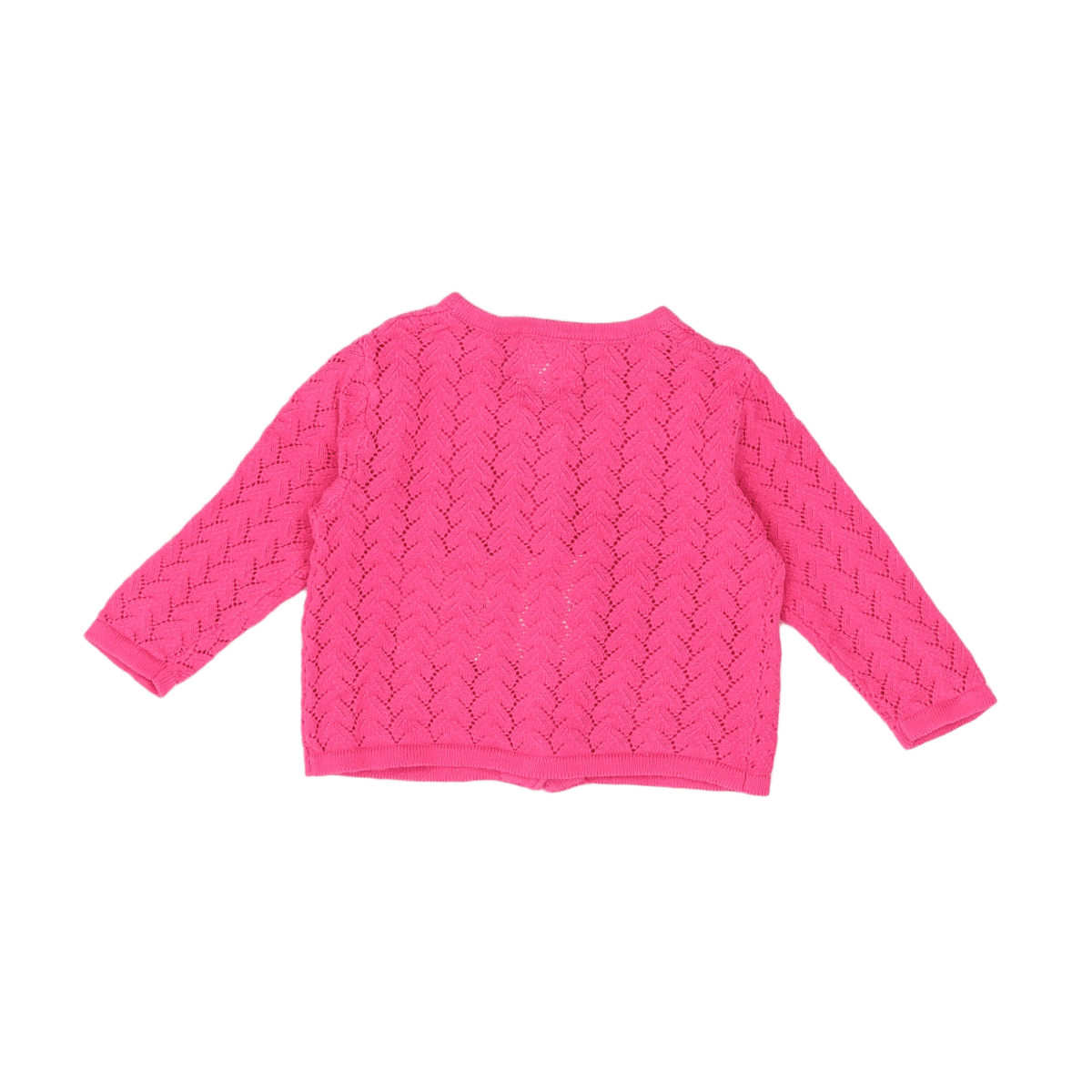 Pink Baby Cardigan - 3 months CARREMENT BEAU - Seconde Main Pink
