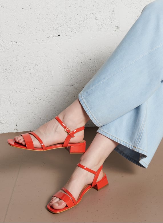 Gekleurde straight-fit jeans met 5 zakken - Look 6