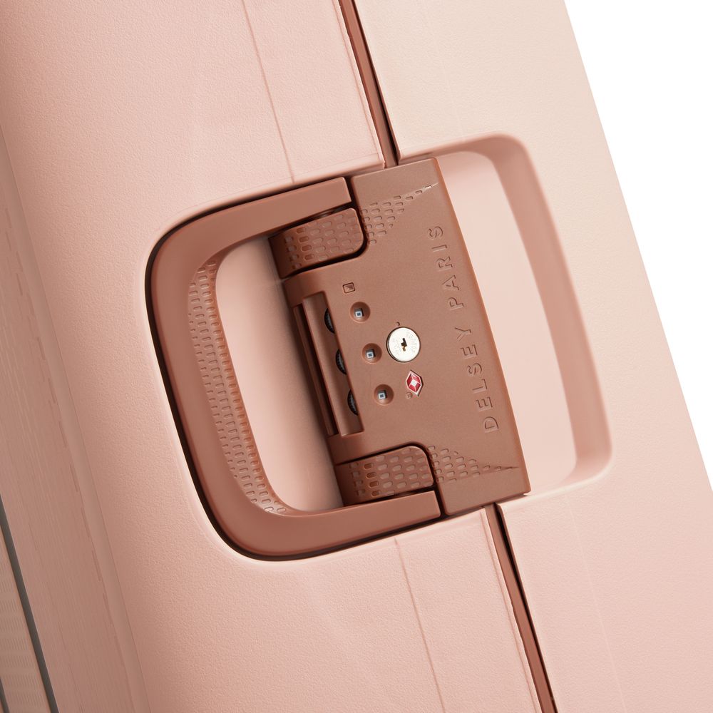 Rigid hold suitcase DELSEY PARIS Pink