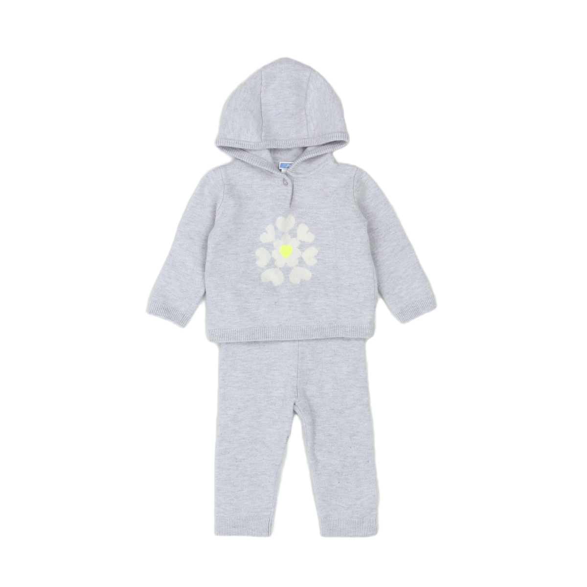 Grey Baby Set - 18 months JACADI - Seconde Main Grey