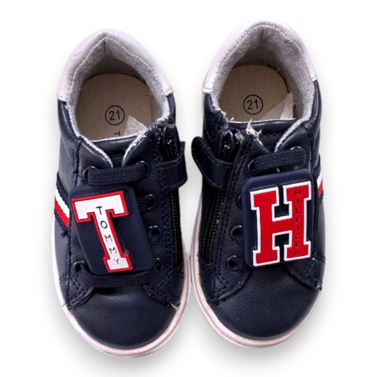 Baby blue sneakers - size 21 TOMMY HILFIGER - SECONDE MAIN Blue